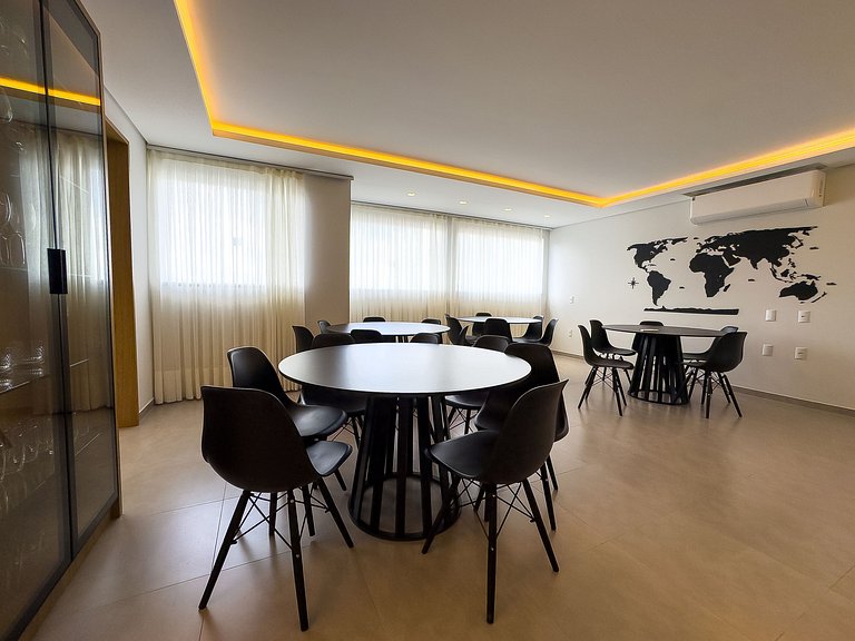 Studio/Flat Completo - ótima localização
