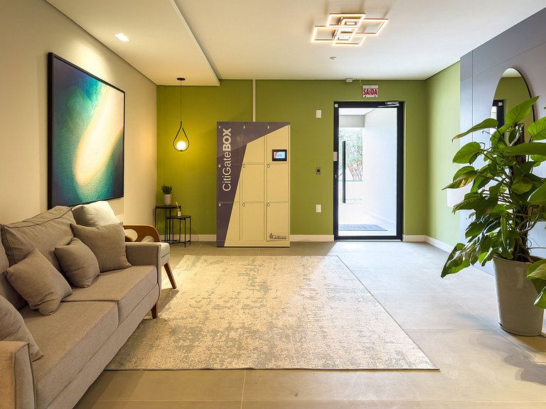 Studio/Flat Completo - ótima localização