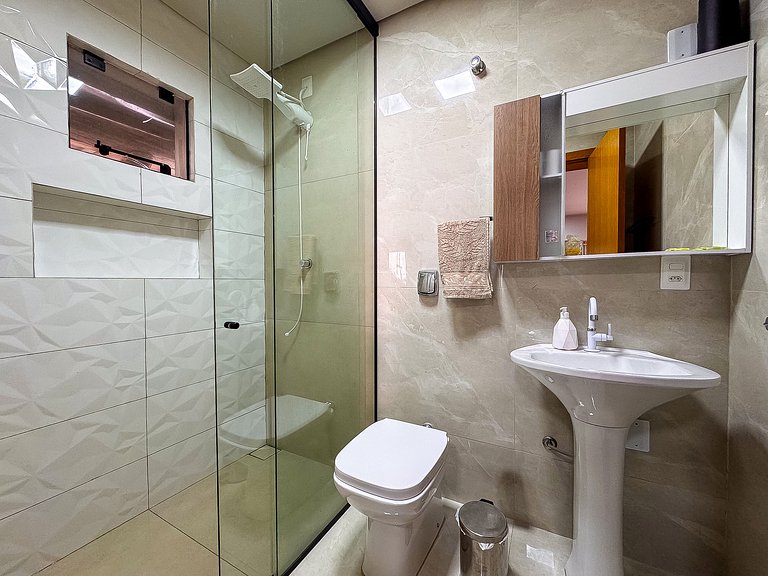 Casa espaçosa com 3 quartos | Até 11 pessoas