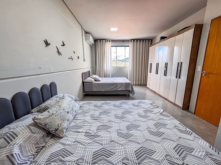 Casa espaçosa com 3 quartos | Até 11 pessoas