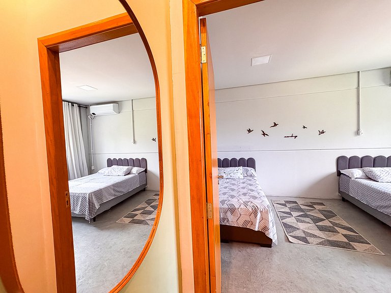 Casa espaçosa com 3 quartos | Até 11 pessoas
