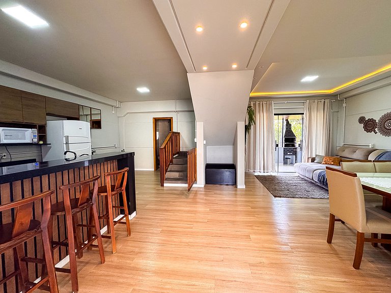 Casa espaçosa com 3 quartos | Até 11 pessoas