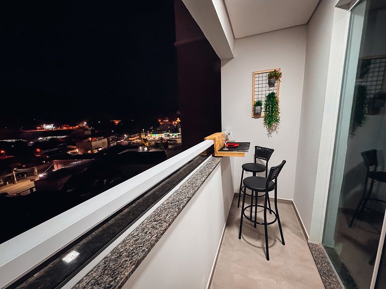 Studio prático, confortável e bem localizado