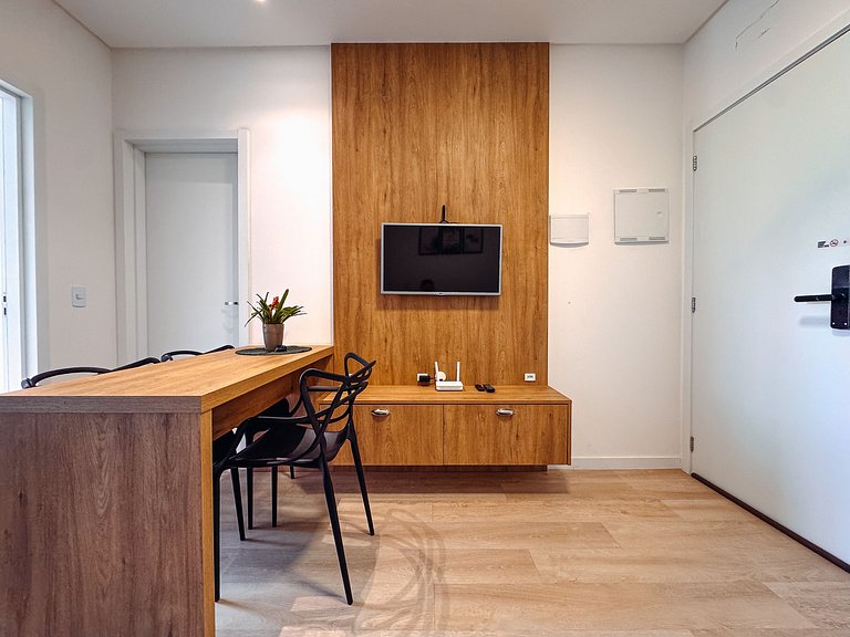 Flat moderno 1 quarto | Perto da Unifebe