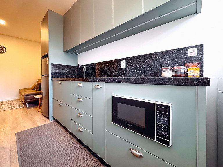 Flat moderno 1 quarto | Perto da Unifebe