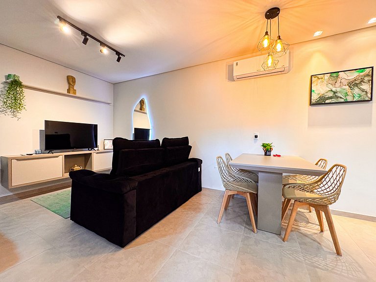 Studio prático, confortável e bem localizado