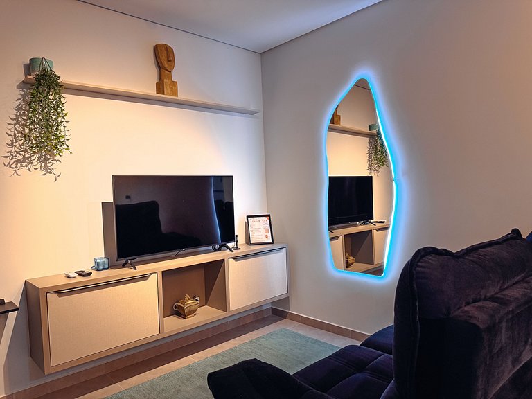 Studio prático, confortável e bem localizado