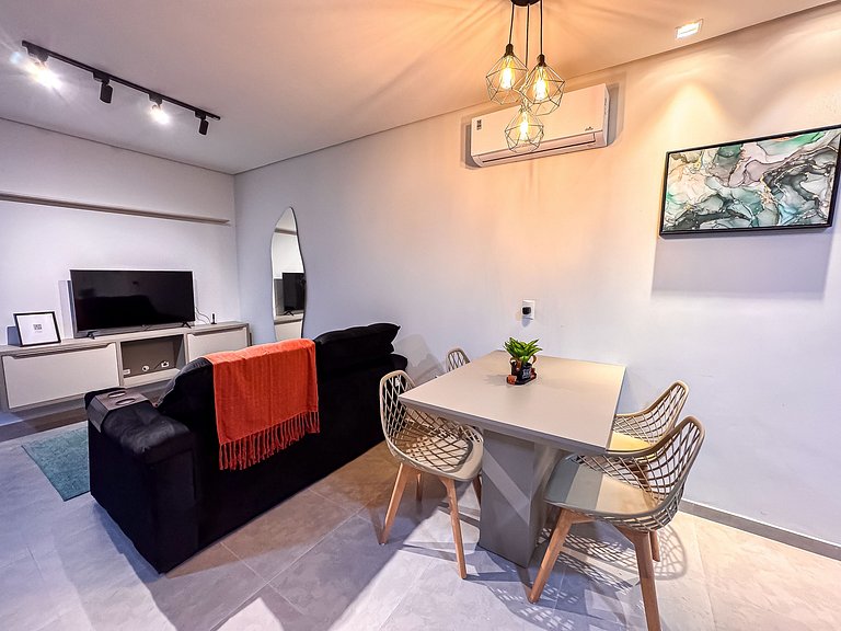 Studio prático, confortável e bem localizado