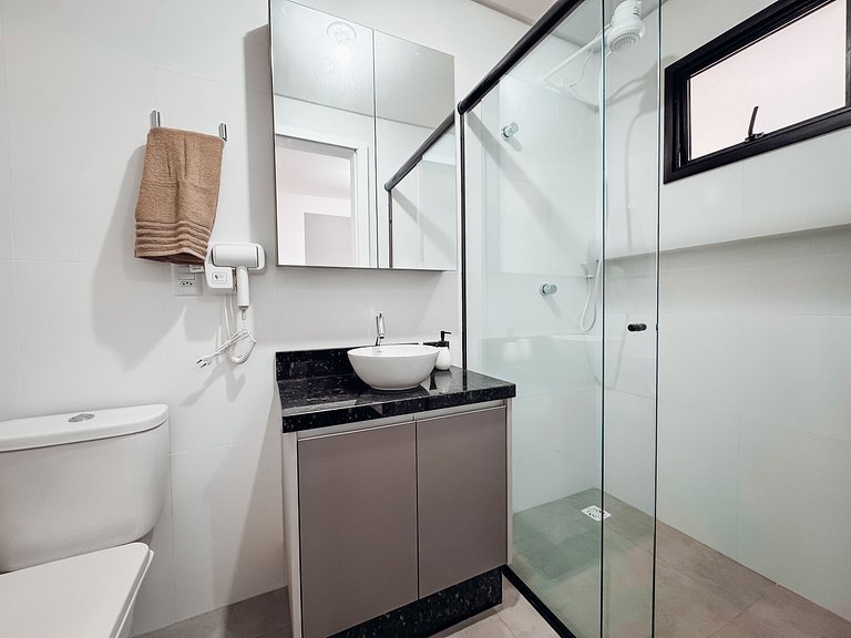 Studio Novo e Completo Próx. faculdade e shoppings