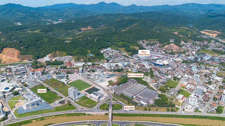 Studio Novo e Completo Próx. faculdade e shoppings