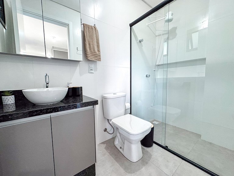 Studio confortável para 2 pessoas perto da FIP