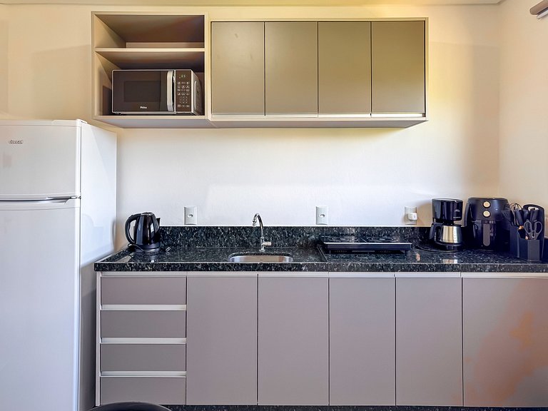 Studio confortável para 2 pessoas perto da FIP