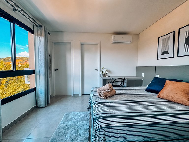 Studio confortável para 2 pessoas perto da FIP