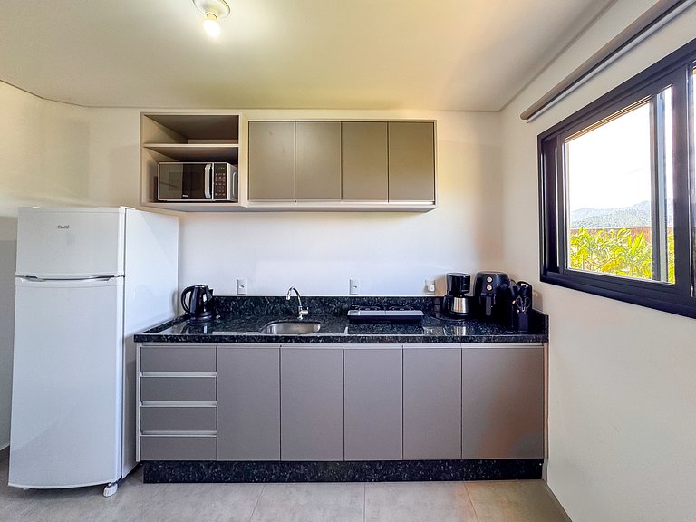 Studio confortável para 2 pessoas perto da FIP