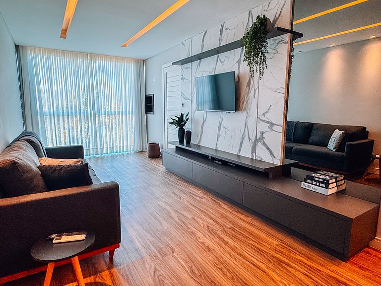 Apto 1 suite + 1 quarto / prox centro