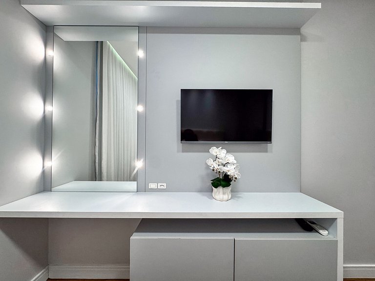 Apto 1 suite + 1 quarto / prox centro