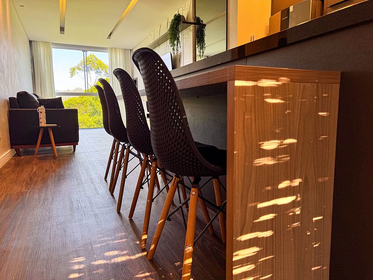 Apto 1 suite + 1 quarto / prox centro
