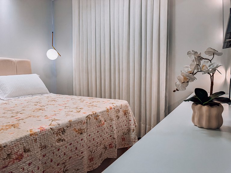 Apto 1 suite + 1 quarto / prox centro
