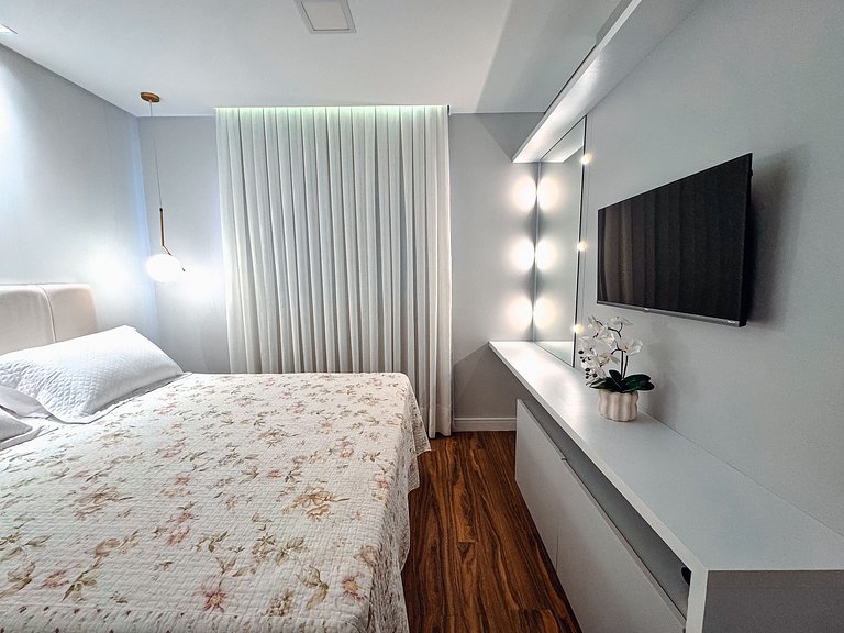 Apto com 2 quartos- a 5 minutos do centro