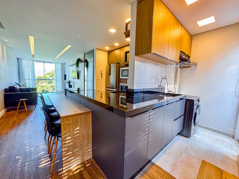 Apto 1 suite + 1 quarto / prox centro