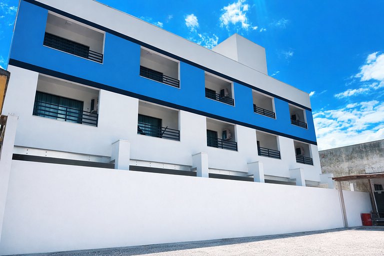 Flat completo no centro para até 4 pessoas