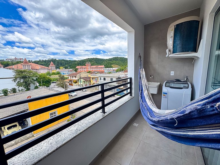 Flat completo no centro para até 4 pessoas