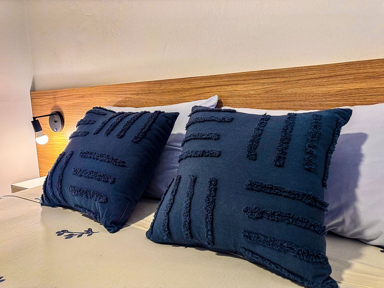 Flat completo no centro para até 4 pessoas