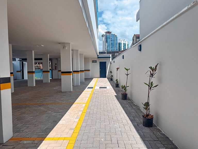 Flat completo no centro para até 4 pessoas