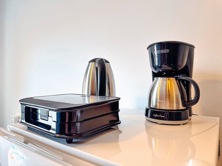 Flat completo no centro para até 4 pessoas