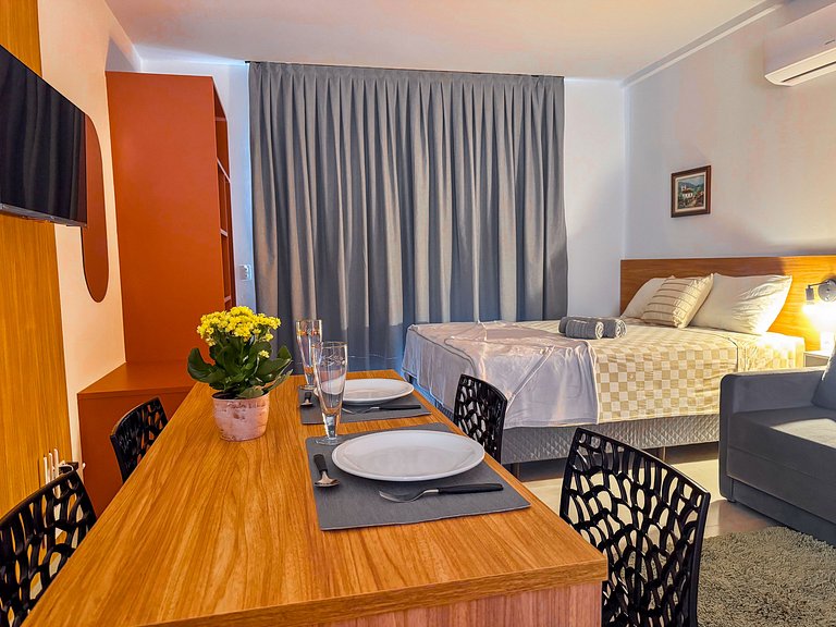 Centro | Studio Completo até 4 pessoas