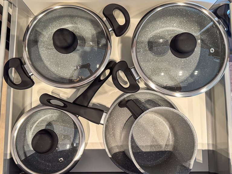 Flat moderno com churrasqueira próximo à Unifebe