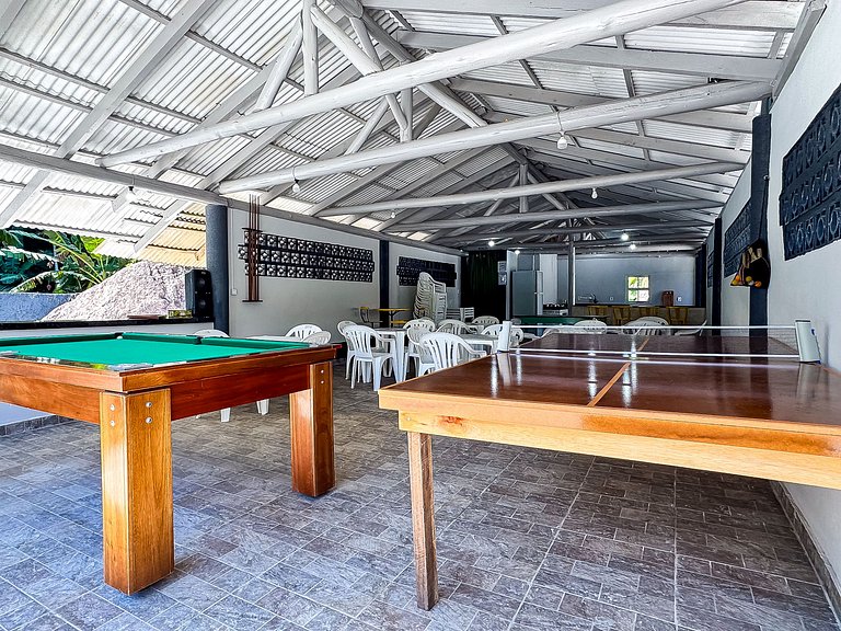 Casa p/ até 15 pessoas Piscina + Churrasq + Sinuca