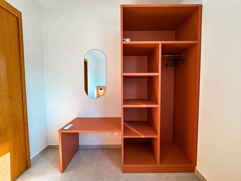 Centro | Loft para até 4 pessoas com vaga garagem