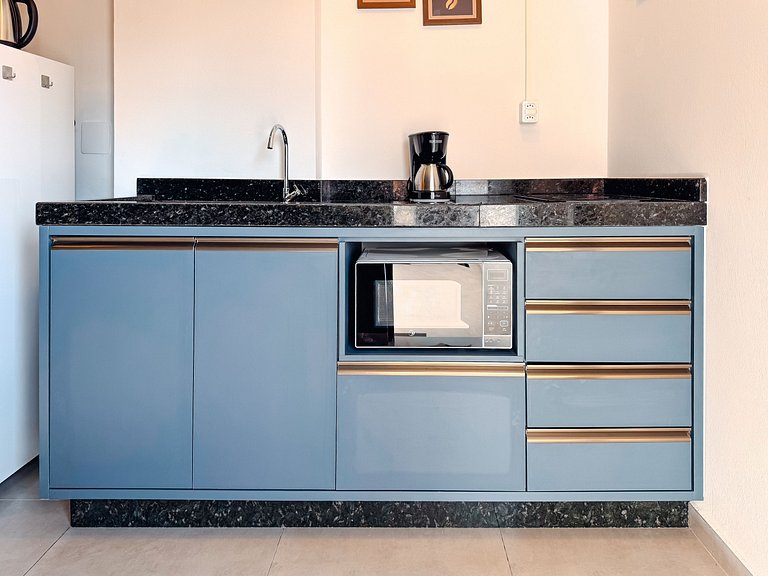 Conforto no centro,até 4 pessoas e vaga de garagem