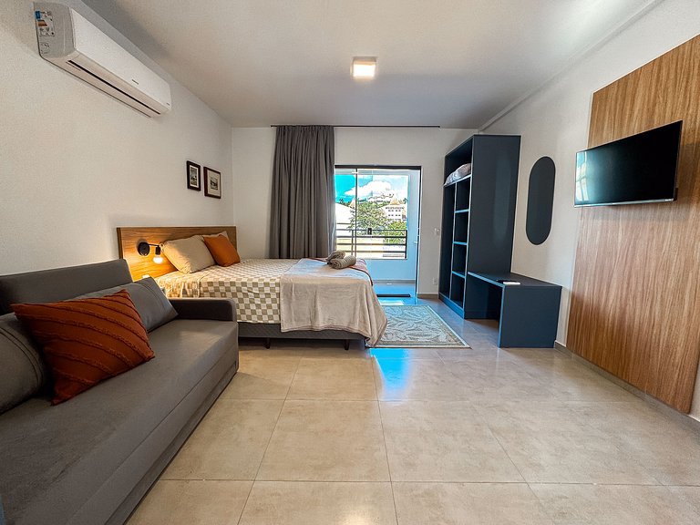 Conforto no centro,até 4 pessoas e vaga de garagem