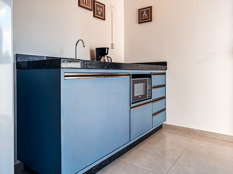 Conforto no centro,até 4 pessoas e vaga de garagem