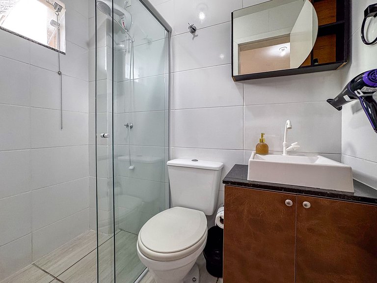 Studio p/2 | Sem taxa limpeza | Custo-benefício