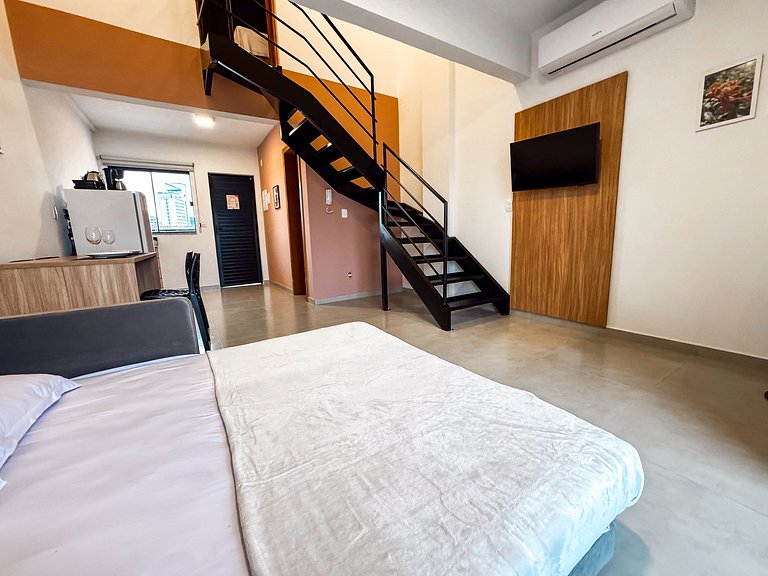 Loft Completo no Centro • Até 4 Pessoas