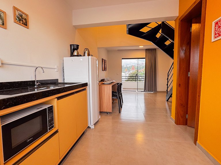 Centro: Flat p/ 4 pessoas + Wifi + Vaga