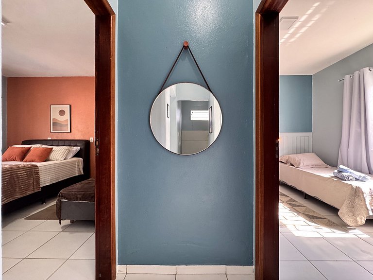 Casa c/ piscina e churrasqueira para até 6 pessoas